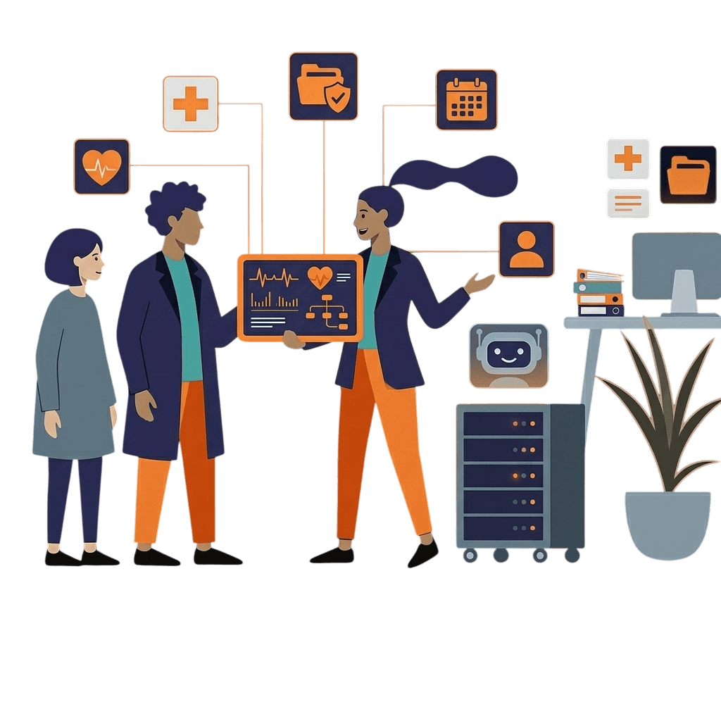 Clinic Solutions Illustration