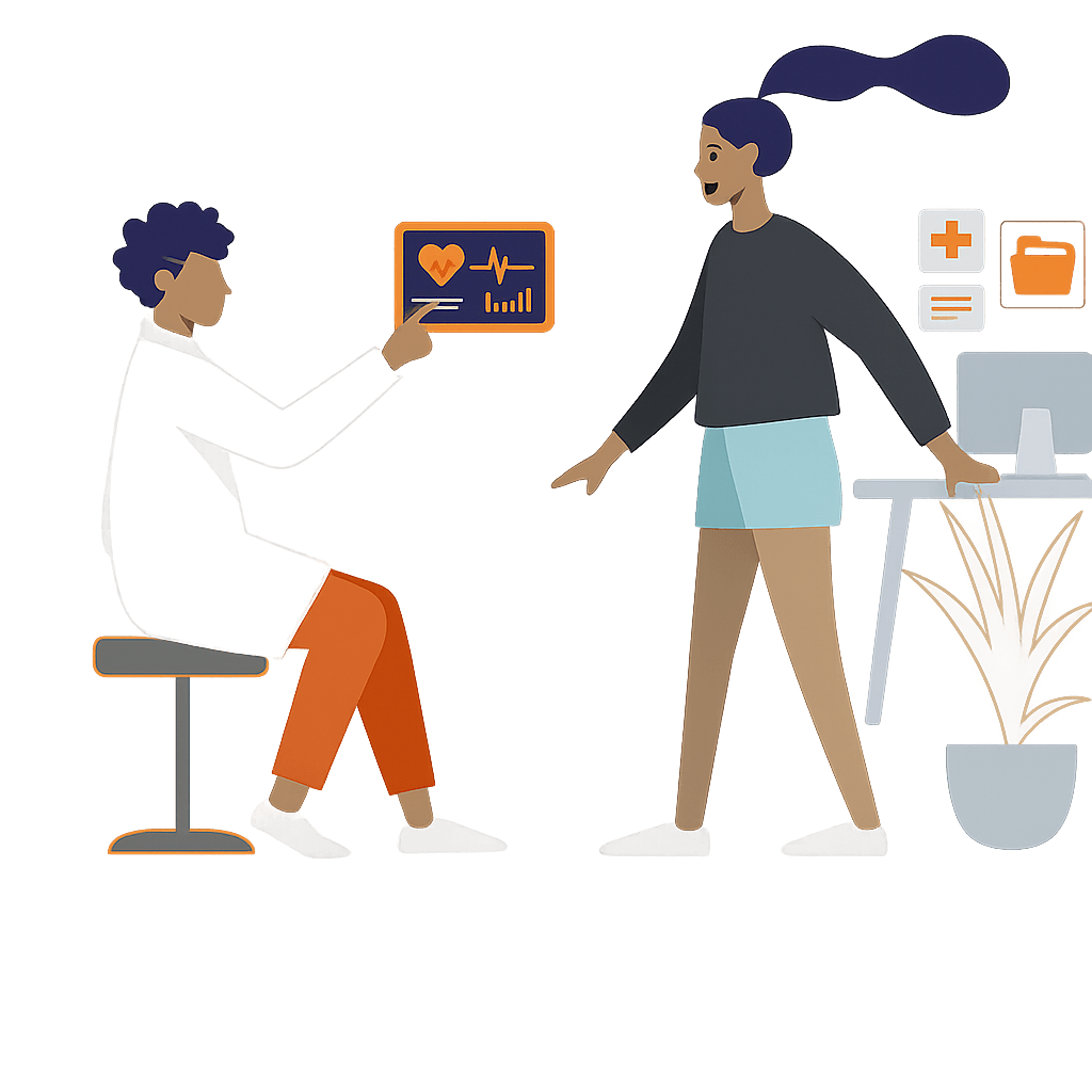 3D clinic illustration